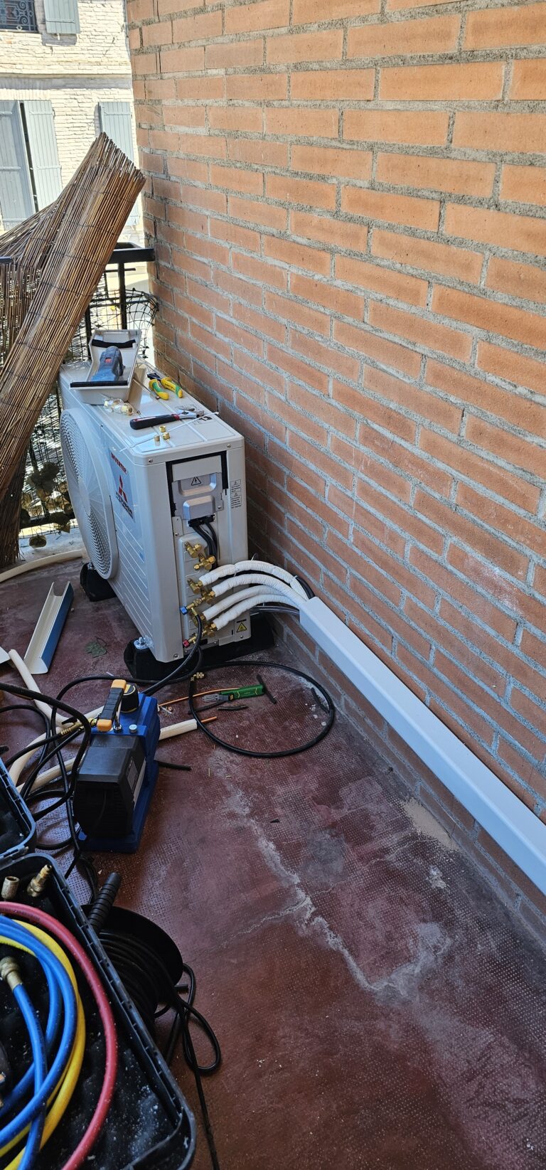 Installation d’une climatisation 2×5 kW à Montauban