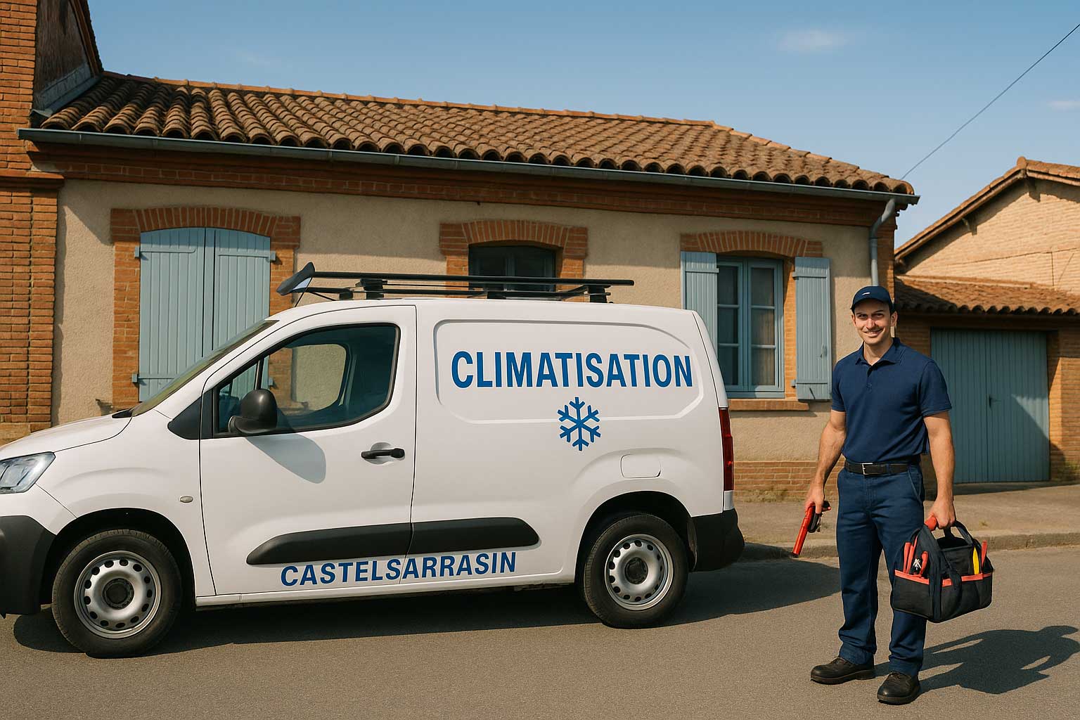 Intervention d’AES Clim 82 pour un dépannage climatisation à Castelsarrasin