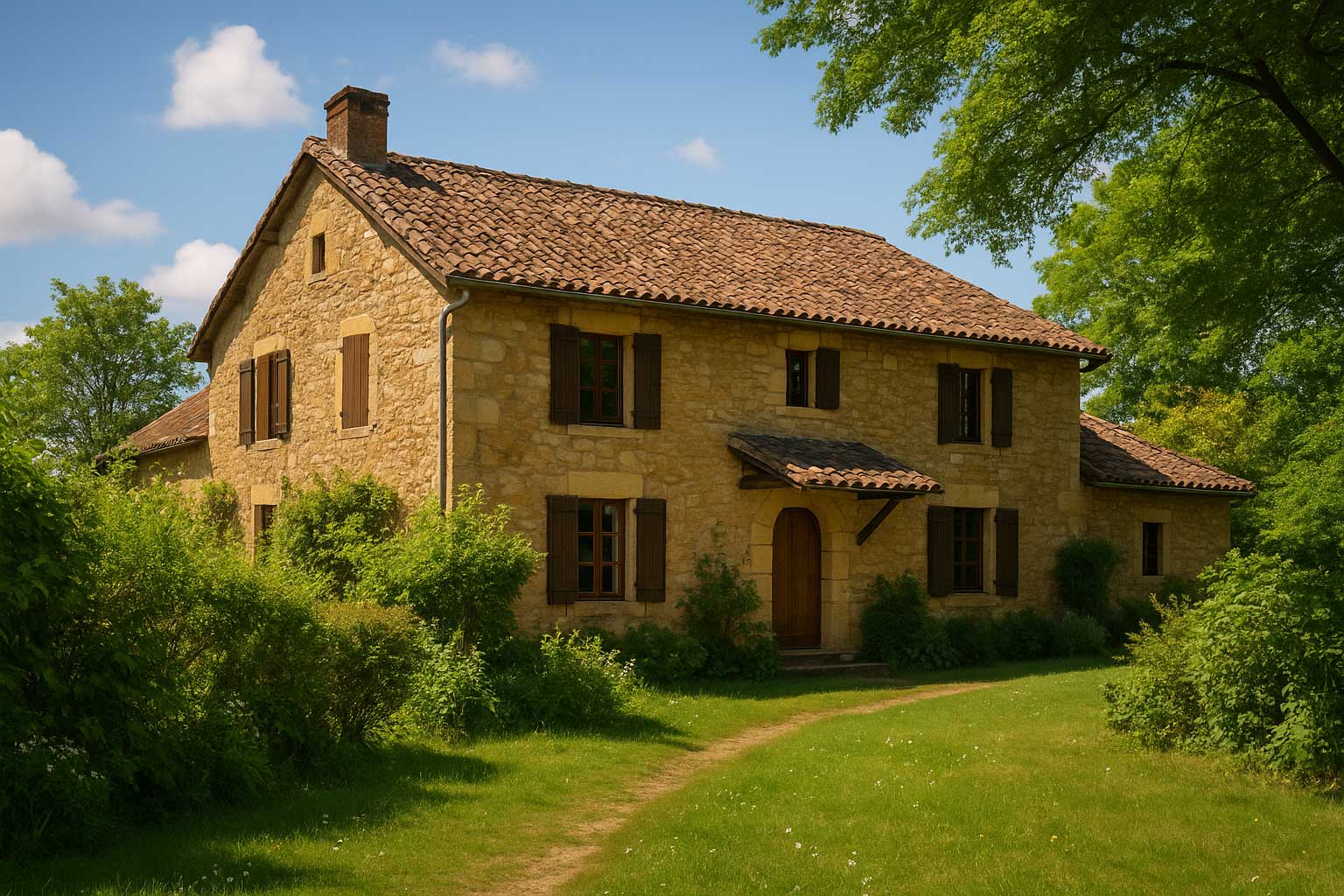 Maison ancienne du Tarn-et-Garonne concernée par un audit énergétique obligatoire.