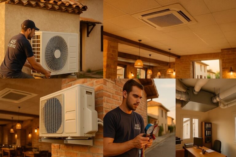 2025 en images : installations et dépannages marquants d’AES Clim 82 dans le 82