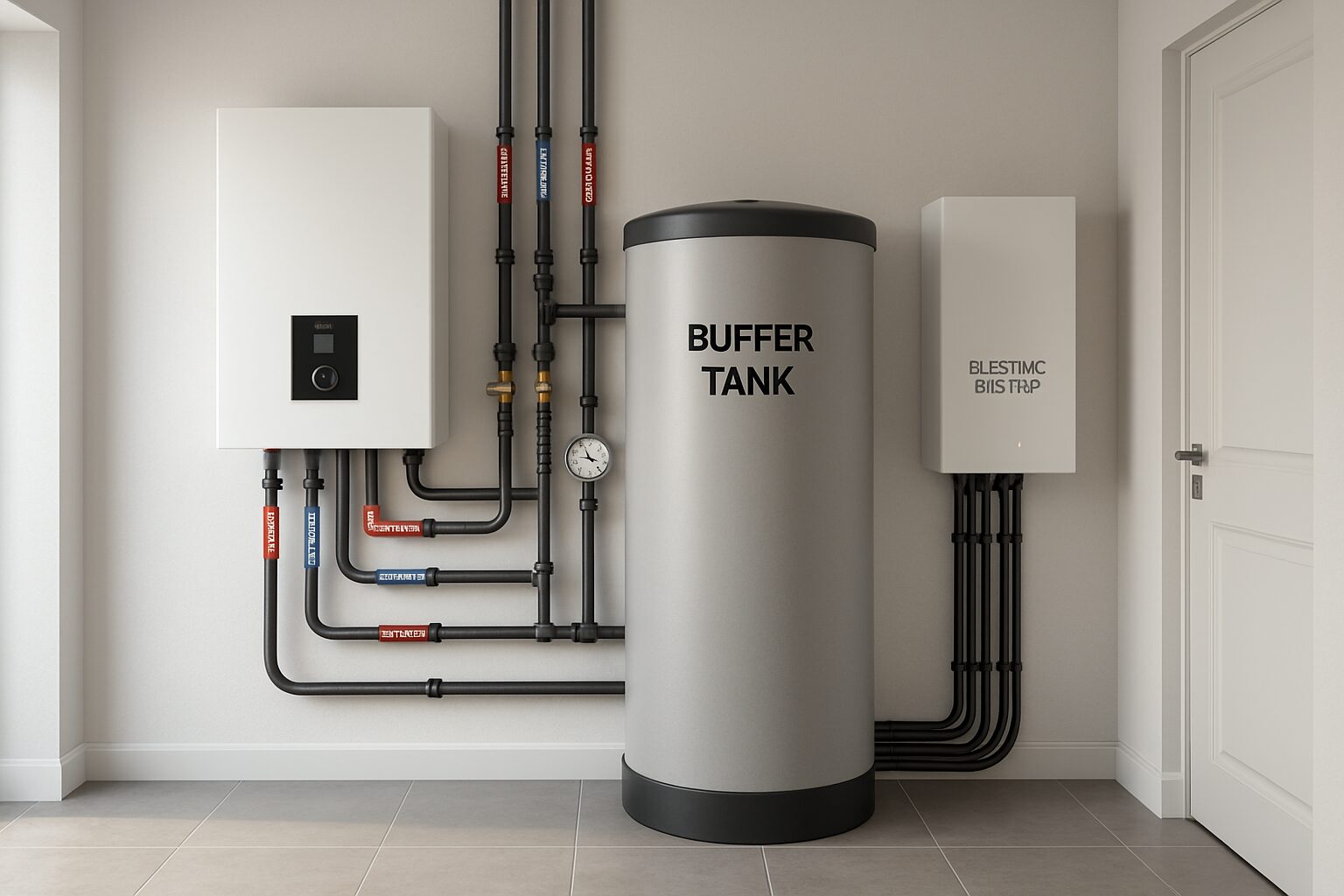 Hydrobox PAC avec ballon tampon et module d’appoint électrique