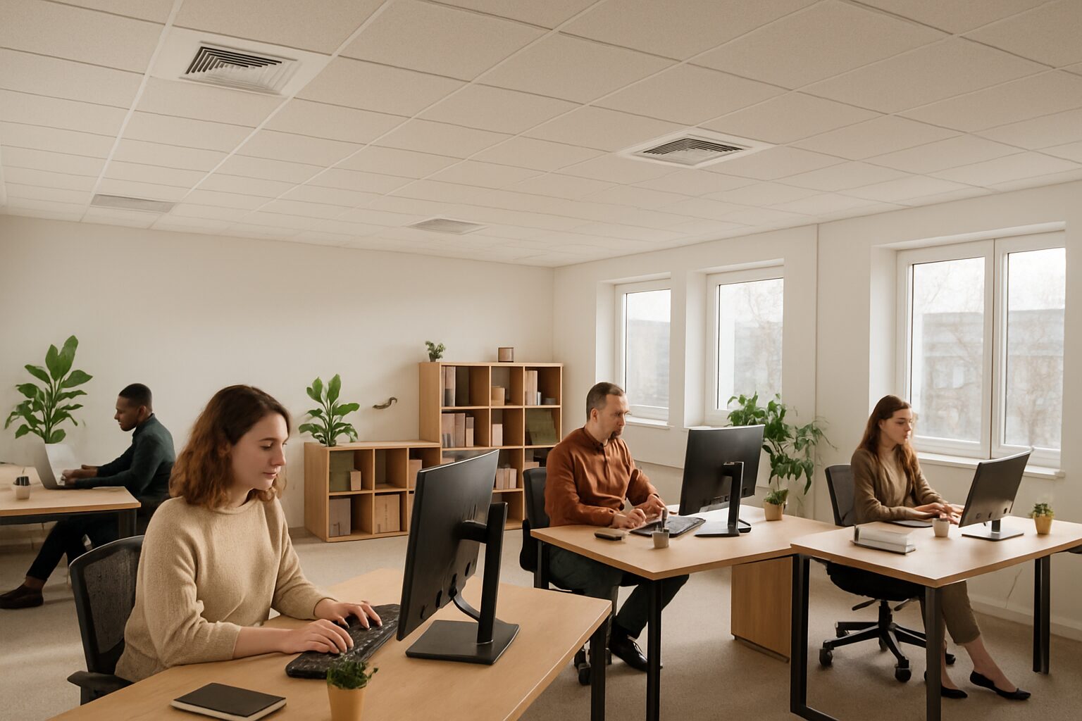 Open space confortable avec diffusion gainable discrète et performante