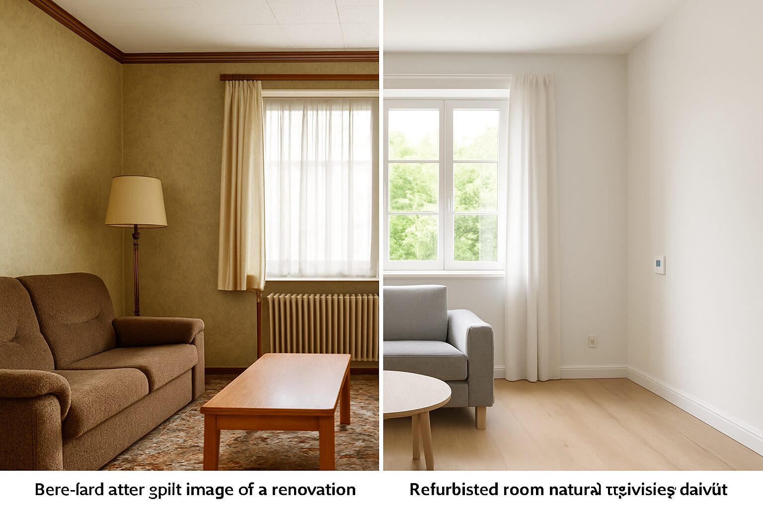 Rénovation à Nègrepelisse avec plancher chauffant et PAC