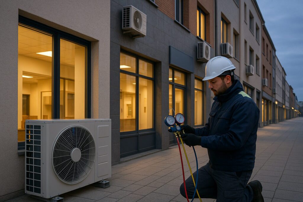 Commerces et bureaux à Montauban : organiser la maintenance clim et PAC avant l’hiver