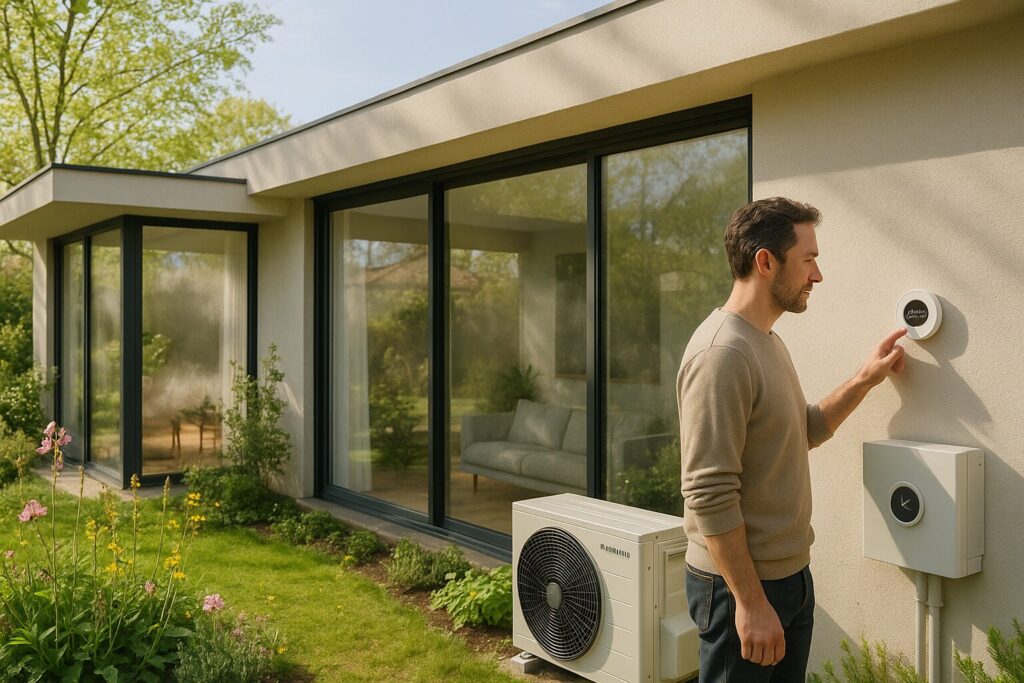 Matinées fraîches, après-midis douces : bien utiliser sa PAC au printemps