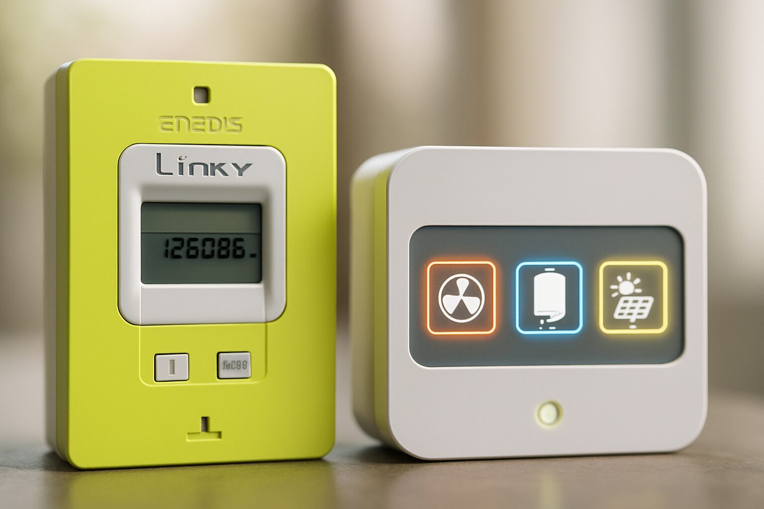Pilotage intelligent via compteur Linky et gestionnaire d’énergie pour PAC