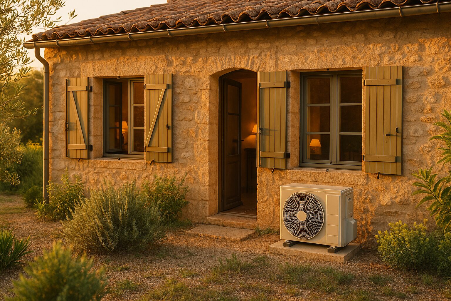 Gîte en Tarn-et-Garonne avec clim discrète et intégrée